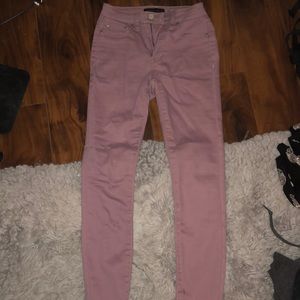 High waisted skinny jeggings